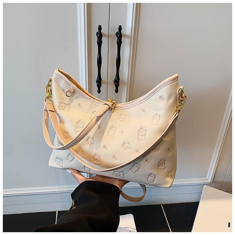 

2025 High-End Women s Versatile Large Capacity Tote Bag - Casual Single Shoulder & Crossbody 30*11*24 cm