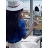 Lapel Shirt For Women Korean Style Fashionable Spring Summer Casual Brightening Sun Protection Shirt