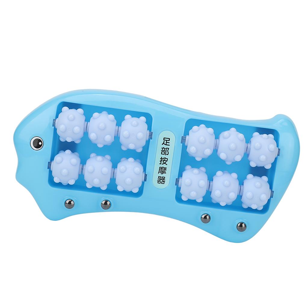 Foot Massager Roller Blue Acupressure Deep Relaxation Massage Tool for Foot Pain Relief Plantar Fasciitis