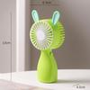 2025 New Hot-Selling Student Cartoon Handheld USB Fan with Large Lithium Battery and Lanyard