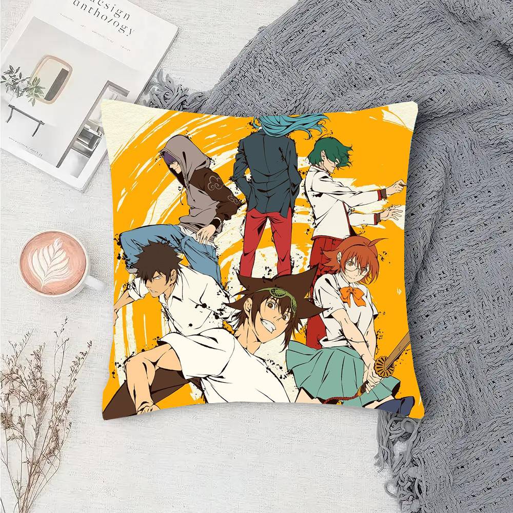 

Аниме Наволочка G-Бог Старшей Школы Подушка для Дивана Чехол Комната Домашнее Украшение 12x12Inch