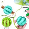 5/6/7cm Silicone Pet Dog Toy Ball Interactive resistant Chew Toy for Small Dogs Tooth Cleaning Elasticity Ball Watermelon Ball