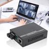 1000Mbps Ethernet Fiber Optic Media Transceiver Single Mode Converter