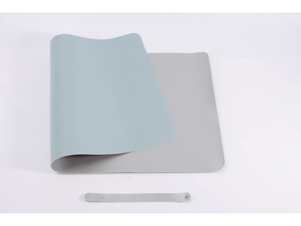 Leather Cartoon Mouse Pad with Logo Printing - Extra Large Double-Sided Desk Mat for Students