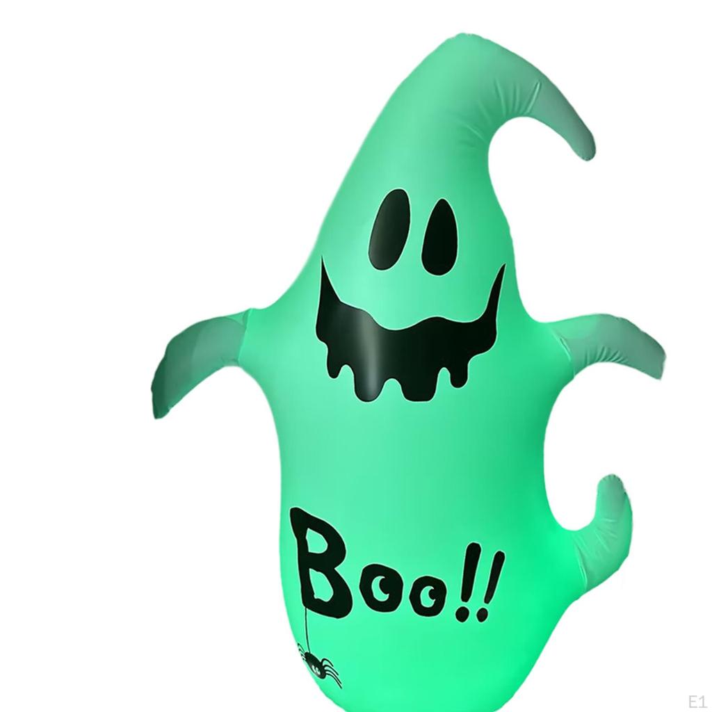 Halloween Inflatable Decoration with LED Lights Prop, Cute Tumbler for Holiday, Patio,