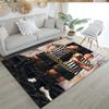 Juventus Customize Your Name Floor Mat Design for Living Rooms Hallway Entryway Bedrooms Anti-slip Rug Decorate Offices Best for Christmas
