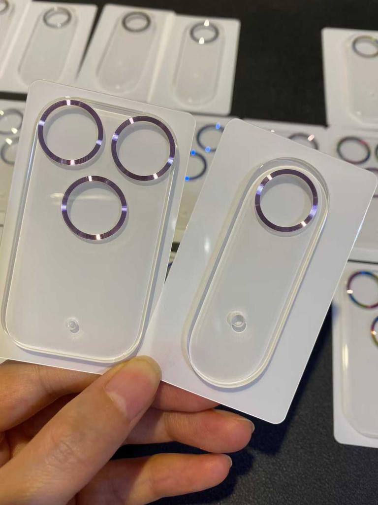 9H HD Colorful Ring Clear Camera Tempered Glass for IPhone 17 Pro Max / 17 Air / 17Pro Ultra Clarity Lens Protector Screen Anti-scratch Accessaries
