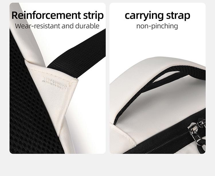 Trendy Unisex Macaron Backpack: Lightweight School, Commuting & Travel Laptop Bag
