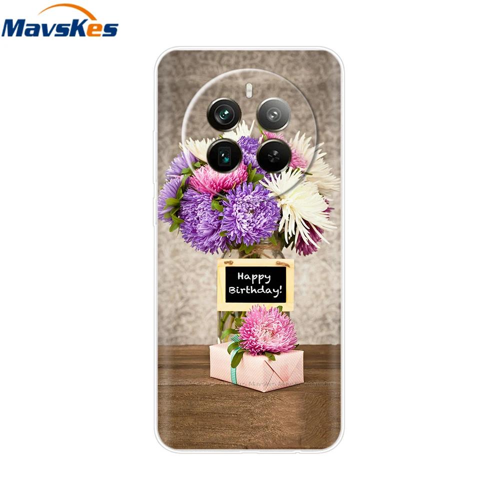For Realme 12 Pro+ Case Love Heart Soft Silicone Cover for Oppo Realme 12 Plus 5G Fundas for Realme 12 Pro Plus Realme12 Bumper