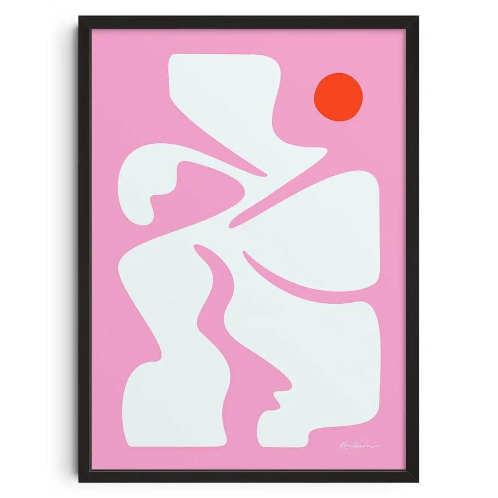 Abstract Canvas Print Mid Century Wall Art Vintage Classic Posters Retro Canvas Painting for Living Room Bedroom Home Decor