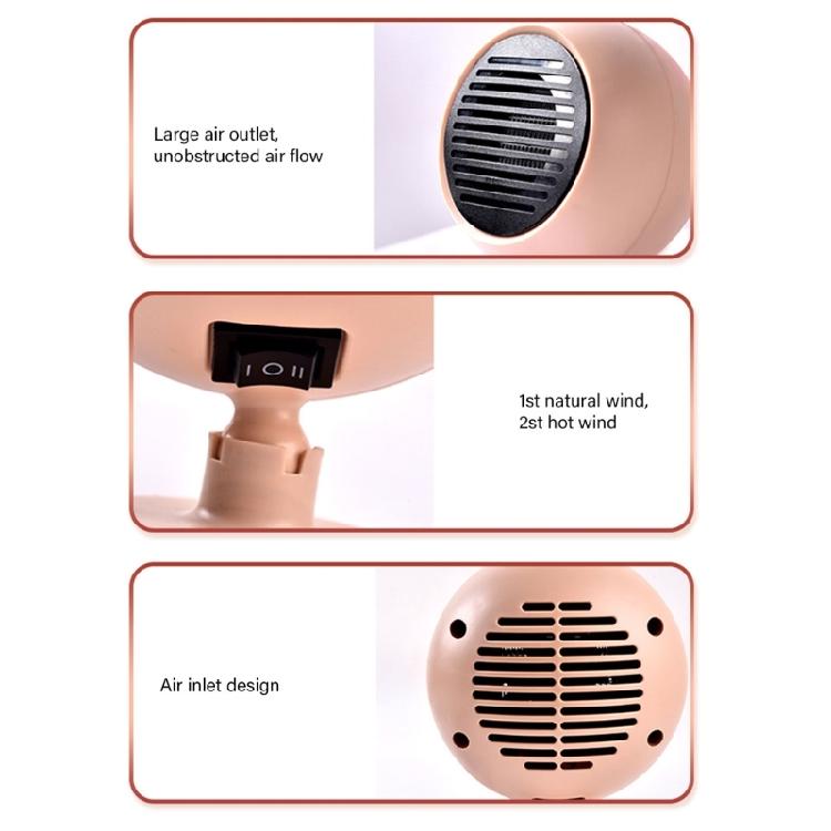 12V Windschutzscheibenentfroster Autoheizung, Fahrzeug Warmluftgebläse Energiesparend für Klare Sicht, Sicheres Fahrerlebnis