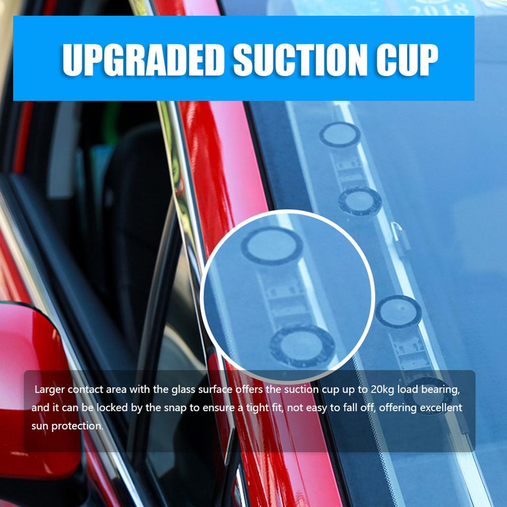 with UV conservation Cool Windshield Sunshade Folding Car Heat Shield for Front & Rear Window