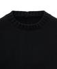 NOIRER Low Gauge Heavy Crop Knit (Black)
