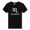 SCORPIO Print T-shirts Men Short-Sleeved Hip-Hop T-shirt ...