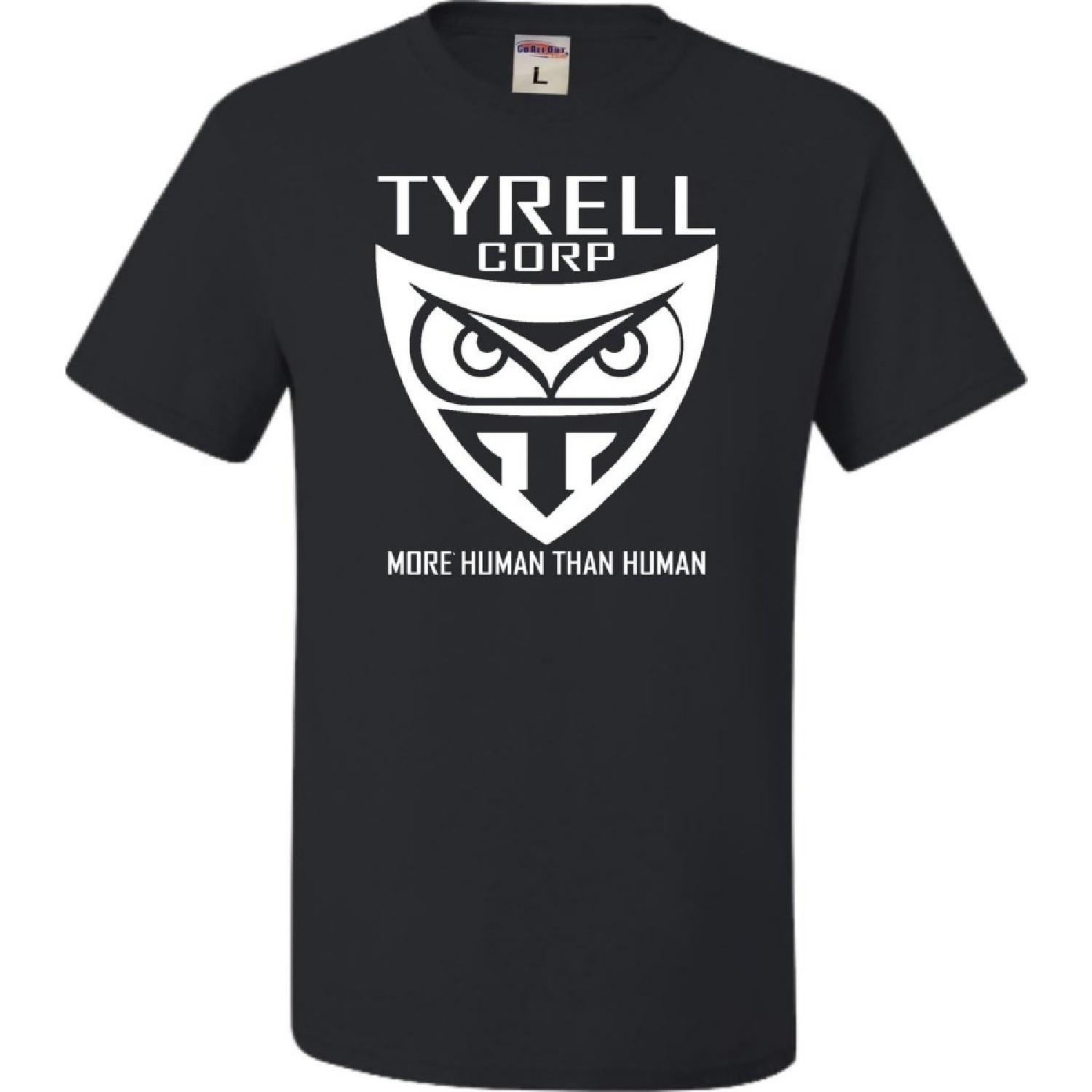 Small Black Adult Tyrell Corporation More Human Than Human T-Shirt S