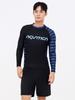 Akuatika Men'S Rash Guard Aqamts24015 Top + Pz Shorts Set