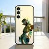 P-Psychedelic F-FLCL  Phone Case For Samsung  A73,A21s,A22,A31,A32,A52,A53,A71,A80,Soft Black Shell