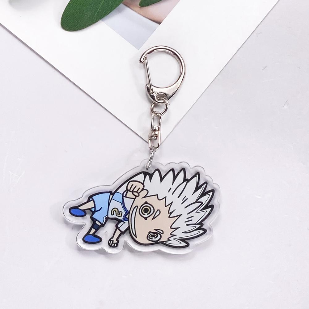Anime veikėjai Haikyu Akrilinis automobilio raktų pakabukas Aksesuarai Juokingas Kūrybingas Madingas Krepšio pakabukas Kuprinės pakabukas Raktų pakabukas Dovanos gerbėjams