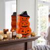 Pumpkin Shape Halloween Candy Container Cartoon Mini Snack Packaging Box  Halloween Party