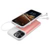 B98S 6500mAh Oplaadbare Uitgebreide Batterij Zachte TPU Rand Mobiele Telefoon Oplaadhoes Shell voor iPhone 13 Pro 6,1 inch