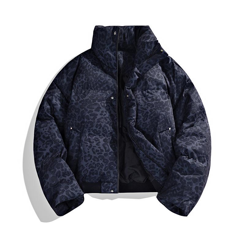 

Stand collar cotton jacket men s couple winter padded jacket casual cotton jacket padded jacket 2XL