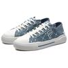 Fila Fusion Wallride DX Trendy Durable Lightweight Low-Top Canvas Shoes Women Sneaker Lead Cream T12W228203FLG