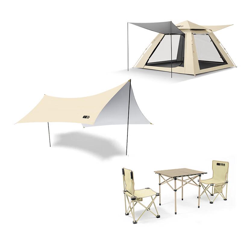 Explorer Outdoor Canopy and Tent Set