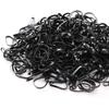 Mirhua Hair Ties, Elastic Bands for Kids and Girls, Small Hair Ties, Disposable, Cute and Stylish Hair Accessories, Gift for Girls (1000 Black)