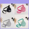 Mini Korean Style Childrens Crossbody Chest Bag With Trendy Checkered Print Design