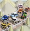 8 Small Particle Building Blocks For City Vehicles, Cars, Cranes, Fire Trucks, Puzzle Toys, Holiday Gifts For Boys