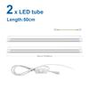 LED Under Cabinet Light 25W 50CM T8 LED Light Tube Aluminium Bar Ceiling Lamp For Study Shop Garage Workbench Warehouse Kitchen