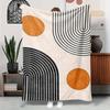 Abstract Geometric Pattern Throw Blanket Modern Design for Living Room Decor Gift for Her MinimalistHomeStyle