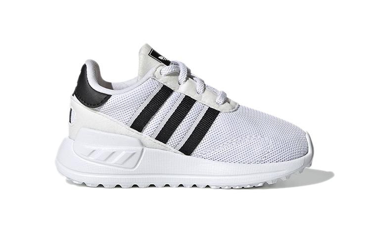 Adidas Originals LA Trainer Abrasion Resistant Abrasion Resistant Low top Toddler Shoes White Infant And Toddler FW0586