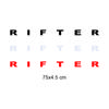 Car Hood Bonnet Sticker For PEUGEOT RIFTER Auto Engine Cover Stripes Auto Body Decor Vinyl Decals Exterior