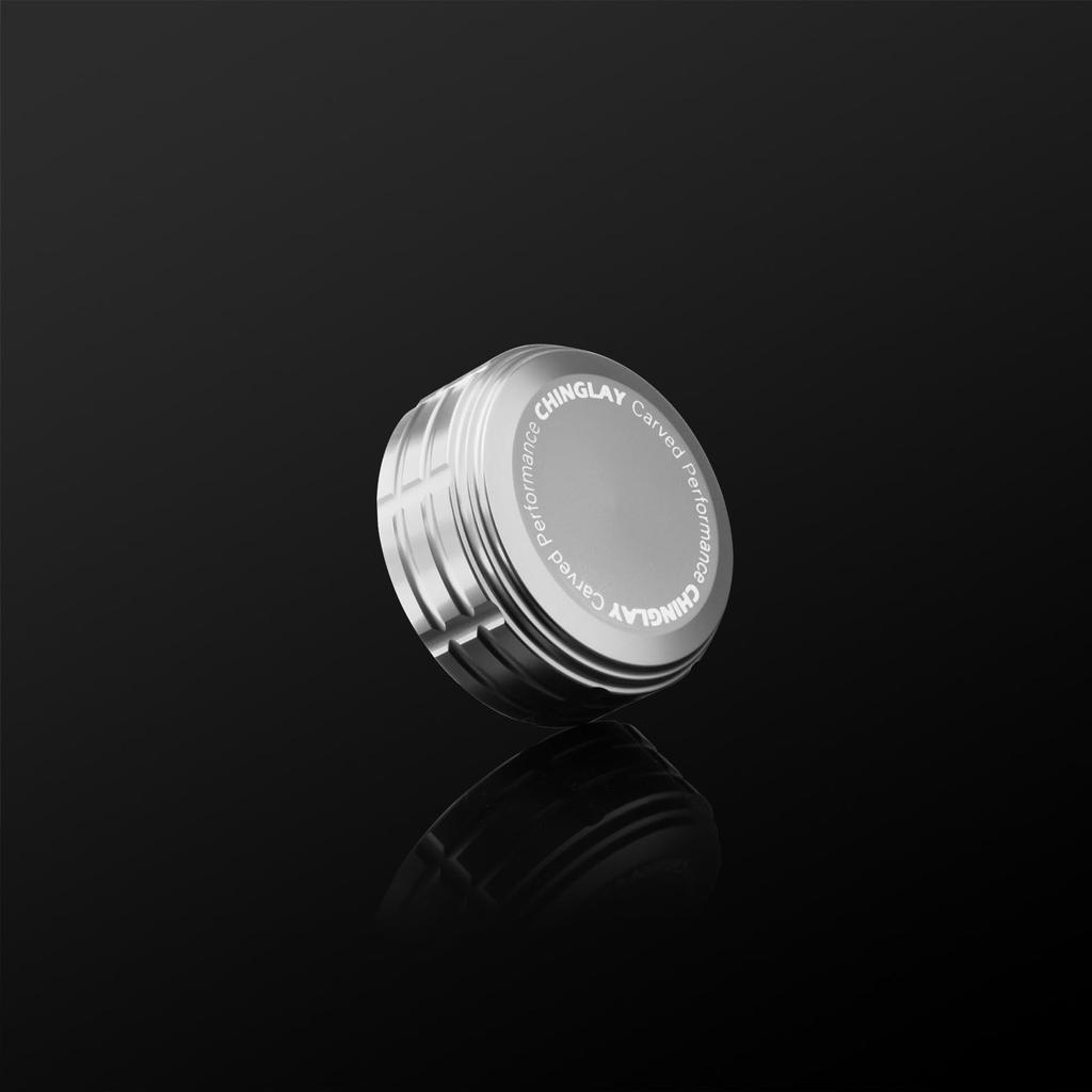 CHINGLAY Brake Fluid Reservoir Cap: Front & Rear Compatible with