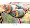 Filato di Cotone Pettinato Gradiente Arcobaleno a 5 Fili Ruyi Bird per Maglioni e Cappelli all'Uncinetto