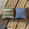 S-Stripes Cushion Cover Cushion Cover Pillowcase, Anti-Mite Invisible Zipper, Linen Sofa Cushion