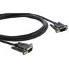 VGA Cable (D-Sub) 15 Pin HD Micro Kramer Electronics, 3 M, Black, Male-Male
