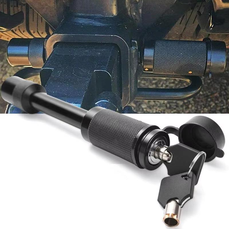 SETTrailer Hitch Pin Lock for 2" Receiver - Vehiclex Secure 5/8" Locking Pin for Class III, IV Hitch with Exclusive Tubular Key,