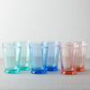 TarHong Scallop Tumbler Set of 6 280ml Assorted Cups Unbreakable Tritan Plastic Dishwasher Safe Stylish Cute Lightweight Outdoor Camping KD24092185