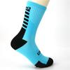 Unisex Outdoor Sports High Tube Cycling, Basketball, Running, and Hiking Socks - Breathable and Sweat-Absorbent.