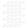 20/30/40Pcs Clothes Hanger Windproof Anti-Slip Off Windproof Fixed Buckle Anti-Drop Strips Hanger Fixation for Outdoor Indoor