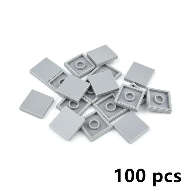 Bricks Smooth 2x2 Floor Printed Tile Assembled Building Blocks Decoration Ceramic Tile MOC City House Construction Toys