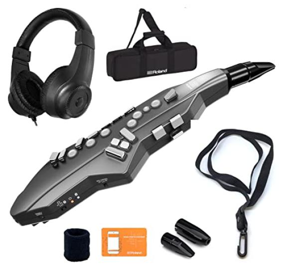 

[No.1 Popular Roland Aerophone AE Series] [Ready-to-use full option set] Roland Digital Wind Instrument Wind Synthesizer Digital Wind Instrument