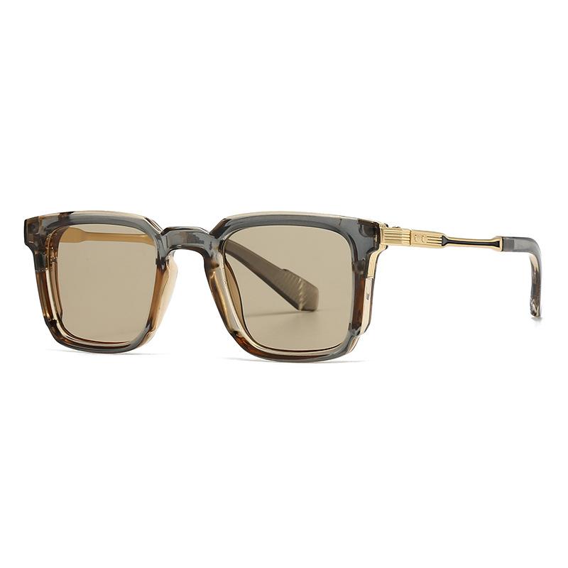 Classic Vintage Square Sunglasses Women Men Punk Steampunk Driving Shades UV Protection Luxury Brand Designer