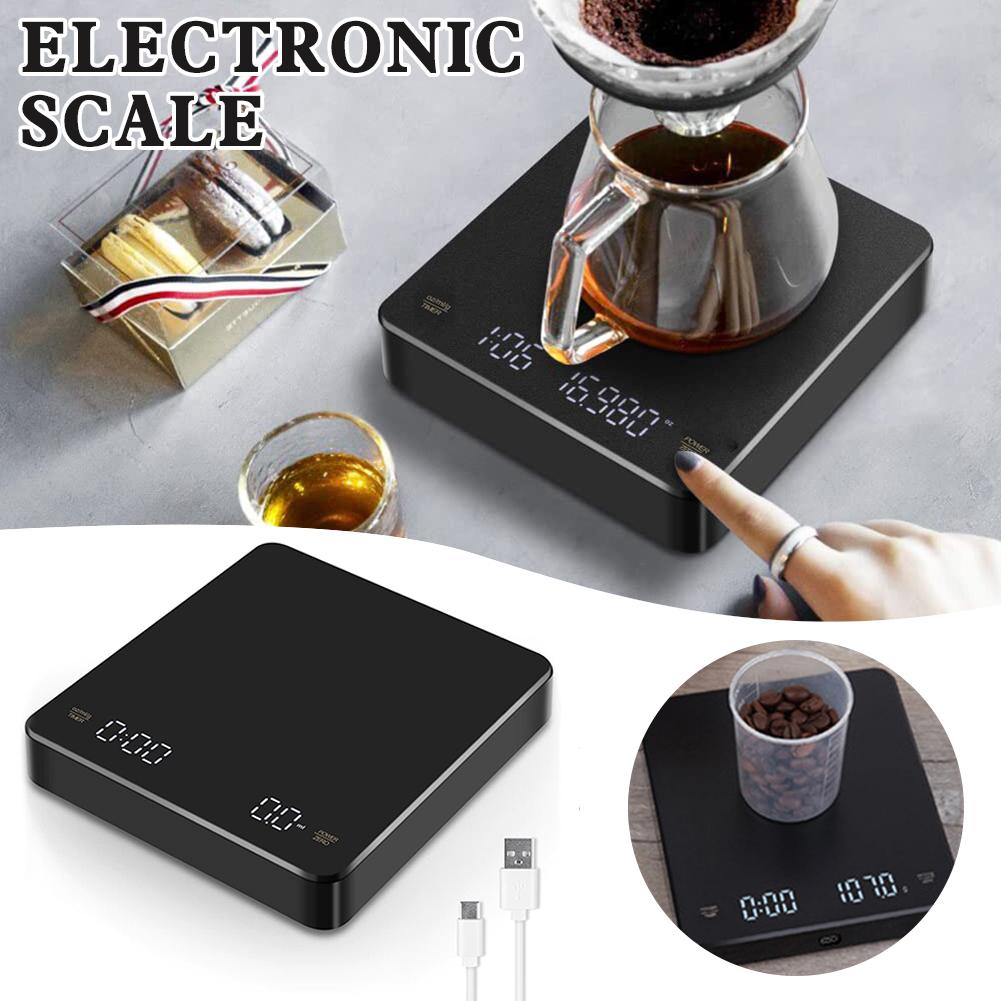 

LED Display Electronic Scale For Coffee Heavy Duty Practical Measuring Scale Kitchen Accessories China Mainland