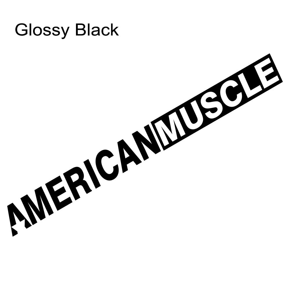 Adesivo per parabrezza auto Slogan American Muscle Per Challenger Mustang Camaro Finestrino Anteriore Decalcomania in Vinile Accessori Decorativi per Auto