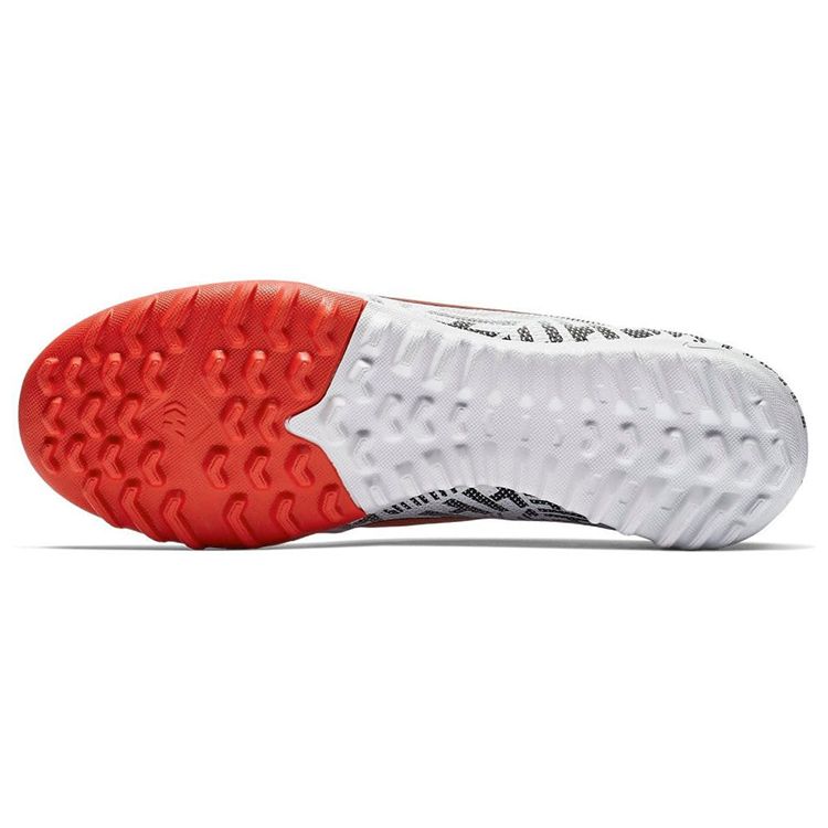 Nike Vapor 12 Academy NJR TF Low Football Shoes Men Football Shoes Gray Orange AO3121-170