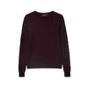 Polo Solid Logo Embroidered Cotton Crew Neck Sweater Women Sweater 211570012-076