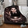 1pc Addams Family Wednesday1 Blanket, Gift, for Men and Women, Soft Blanket, Good for Sofa Bed Couch Travel, Lightweight Flannel Blanket